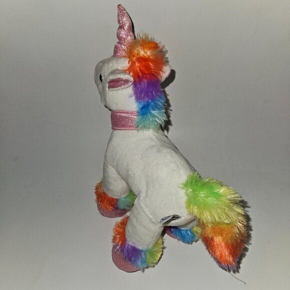 Prextex My First Unicorn Rainbow Plush in Pink Bag Purse Set Stuffed Animal Toy - Picture 6 of 12